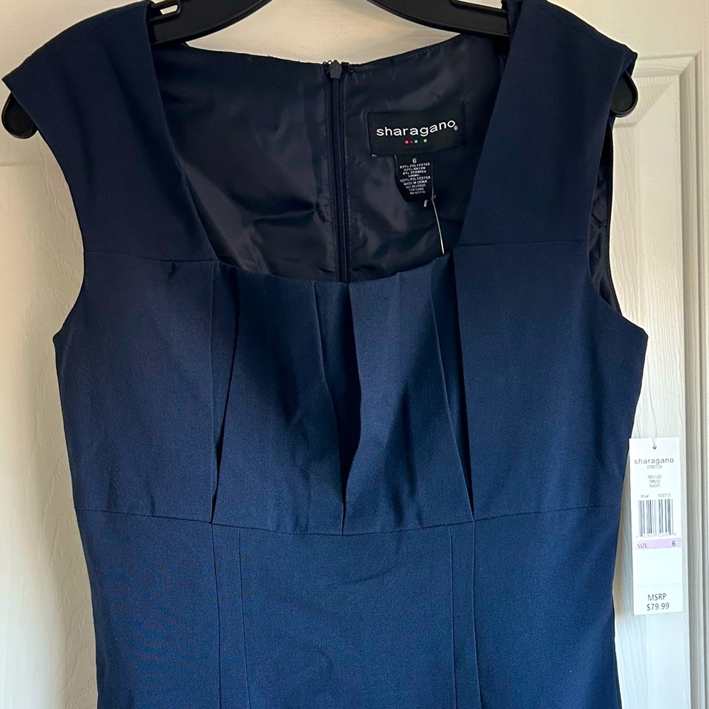Sharagano Dress, Navy Size 6